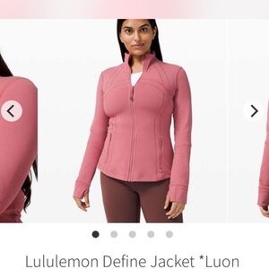 lululemon athletica Rose Jacket and Leggings Set